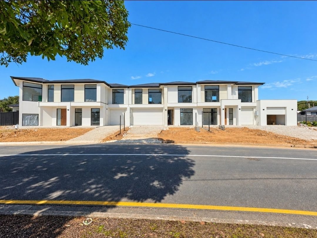 New residential development ready for landscape works